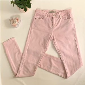 TOPSHOP MOTO Pink Skinny Jean